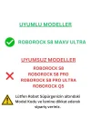 ROBOROCK S8 MaxV Ultra ile Uyumlu 4 Mop 2 Yan Mop