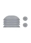 ROBOROCK S8 MaxV Ultra ile Uyumlu 4 Mop 2 Yan Mop