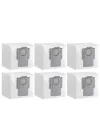 Roborock S8 Plus/ S8 Pro Ultra/ S7 MaxV Ultra/ S7 Pro Ultra/ Q7 Plus/ Q7 Max / Q7 MaxPlus/ Q8 Max Plus/ Q5 Pro Plus Elektrikli Süpürge 3L Otomatik Boşaltma Yuvasına Uyumlu 6 Adet Toz