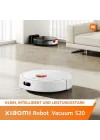 Robot Vacuum S20, 5000Pa Emiş Gücü, Akıllı Robot Süpürge, Siyah