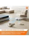 Robot Vacuum S20, 5000Pa Emiş Gücü, Akıllı Robot Süpürge, Siyah