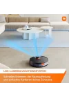 Robot Vacuum S20, 5000Pa Emiş Gücü, Akıllı Robot Süpürge, Siyah
