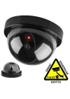 Robotix RB-SK04 Caydırıcı DOME Kamera + Dikkat Kameralar Kayıtta Etiketi - Sahte Kamera