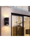 Rodos 7 Watt Modern Duvar Led Aplik 3200k Gün Işığı Çift Yönlü İç ve Dış Mekan Aplik IP44