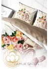 Romantic Bicycle Modern Çift Kişilik Nevresim Takımı, monohome4036