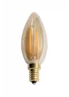 Rustik LED Ampul 4 W E14 Duylu Amber Rengi CT-4280