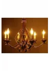 Rustik Led Ampul 4w E14 Ince Duy Gün Işığı 3000K 10 Adet Cata ERD25 Düz Mum Ampul