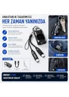 S-link Armor CC-020 60W 20 cm Type-C to Type-C PD Örgülü Metal Başlıklı Siyah Hızlı Şarj Kablosu, Kısa Type C Kablo (İphone vb Tüm Type C Telefon ve Tabletler ile Tam Uyumlu)