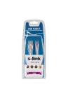 S-Link SLX-420 PS4 Kol Şarj Kablosu, 1.5 Metre Micro USB Şarj ve Data Kablosu, 2000mA USB-A to Micro USB Kablo, DualShock 4 Oyun Kolu Telefon Tablet Araç Kamerası ve Uyumlu Cihazlar İçin Şeffaf Kablo
