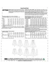s Pattern Company Kadın Diz Boyu Pileli Etek, Bedenler 14-22 Dikiş Deseni