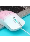 S11 Pro 3600DPI RGB Optik Gaming Mouse Pembe