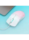 S11 Pro 3600DPI RGB Optik Gaming Mouse Pembe