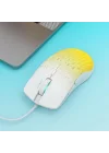 S11 Pro 3600DPI RGB Optik Gaming Mouse Sarı