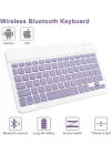 Samsung Galaxy Tab A11 Plus 11inç ile uyumlu Kılıf Kablosuz Klavyeli Case Mobax X230 X235 X236B