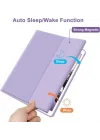 Samsung Galaxy Tab A11 Plus 11inç ile uyumlu Kılıf Kablosuz Klavyeli Case Mobax X230 X235 X236B
