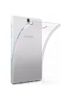 Samsung Galaxy Tab E 9.6 T560 T563 T565 ile uyumlu Kılıf Tablet Hibrit Silikon Case Şeffaf