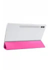 Samsung Galaxy Tab S9 Plus ile Uyumlu Kılıf Standlı Katlanabilir Uyku Modlu Akıllı Kapak Case