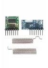 SANEC Rx480-E 4 Kanal Antenli 433Mhz Rf Alıcı Verici Learning Code Receiver Uyumlu
