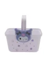 Sanrio Lisanslı Saplı Mor Sepet (Kuromi)