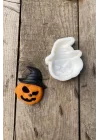 Şapkalı Balkabağı Mum Kalıbı (Silikon)