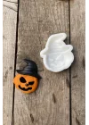 Şapkalı Balkabağı Mum Kalıbı (Silikon)