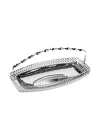 SAPLI OVAL KURABİYELİK 24 X 12,5 CM