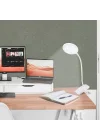 Şarj Edilebilir Klipsli Lamba - Masa Lambası ve Masa Lambası, LED Esnek Işık, Ayarlanabilir Boyun ve Kelepçe Dahil, Okuma, İğne İşi, Dikiş, El İşi için Doğal Gün Işığı Ampulleri