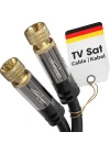 Sat TV Kablosu – 20m | Radyo/TV, DVB-T, DVB-C, DVB-S/DVB-S2, internet, siyah