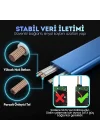 SATA 3.0 Data Kablosu 40 cm - 6Gbps’ye Kadar Hız - 90° Dirsek Uç - Yassı Kablo - Kilitli Konnektör - HDD, SSD Uyumlu - SATA III Veri Kablosu - PC ve Harici Kasa İçin