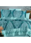 Saten Deluxe Maria Çift Kişilik Nevresim Takımı