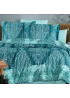 Saten Deluxe Maria Çift Kişilik Nevresim Takımı