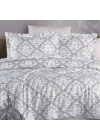 Saten Deluxe Zorya Çift Kişilik Nevresim Takımı