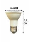 Şavk 7W 6500K Beyaz Işık Par20 E27 Led Spot Ampul
