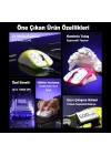 SC580X Lightweight PAW3395 Sensor 10000 DPI 1000Hz Kablolu ve Kablosuz Gaming Oyuncu Mouse Siyah