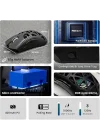 SC620 PAW3311 Sensör 12000 DPI 1000Hz Kablolu ve Kablosuz Gaming Oyuncu Mouse Siyah