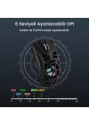 SC620 PAW3311 Sensör 12000 DPI 1000Hz Kablolu ve Kablosuz Gaming Oyuncu Mouse Siyah