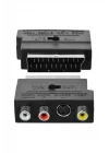 Scart Adaptör Swıchli (in-out)