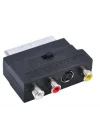 Scart To Rca Skart Tos Av Svideo Çevirici Dönüştürücü Adaptör