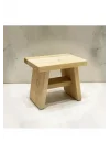 Sedir Ahşap Banyo Taburesi Oturak (L)
