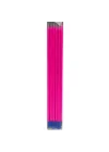 Şeker Pembe Çubuk Mum 20 cm 6 Adet