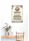 Şener Şen Replik Retro Vintage Drtr0100 Ahşap Mdf Tablo