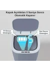 Sensörlü 28 Litre Çöp Kovası (Şarj Edilebilir Lityum Pilli) / GT-SC07S