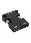 Ses Destekli HDMI To VGA Dönüştürücü Adaptör