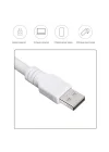 Sesle Kontrol 3 Renk Işık Modlu Akrobat USB LED Kitap Okuma Işığı, USB Gece Işığı Lambası, 20 LED, Sesle Kontrol Masası Işığı, Ses Komutları Açıklamada Mevcuttur
