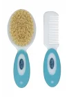 Sevi Bebe Naturel Fırça Tarak - Mavi