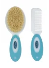 Sevi Bebe Naturel Fırça Tarak - Mavi