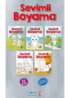 Sevimli Boyama 5 Çeşit 25’li Paket
