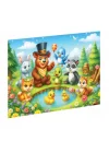 Sevimli Hayvanlar Ahşap Puzzle