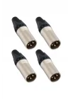SFC-M11-4X 3 Pinli XLR Konnektör (4 ADET)