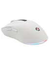 Sharper RGB Işıklı Kablosuz Gaming Oyucu Mouse 12000 DPI, Ultra Hafif, Bluetooth + 2.4G Kablosuz + Kablolu, Huano Silent Switch Tıklama, PAW3311 Sensör, 400mAh Batarya, Beyaz Gamer Faresi